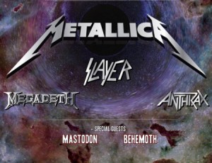 Metallica, Megadeth, Anthrax e Slayer - The Big Four