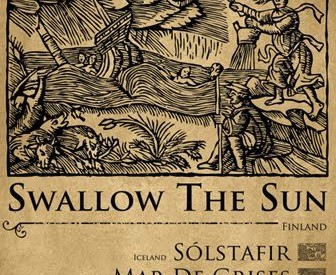 Revelados detalhes dos concertos de SWALLOW THE SUN em Portugal Revelados detalhes dos concertos de SWALLOW THE SUN em Portugal